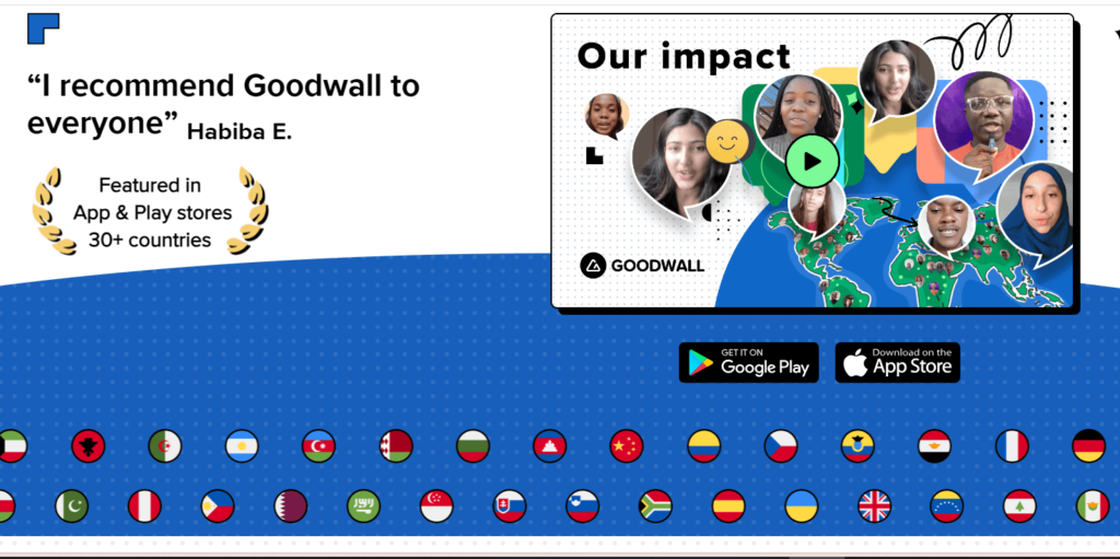 Goodwall - social network