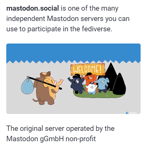 Mastodon - Free, open-source decentralized social media platform.