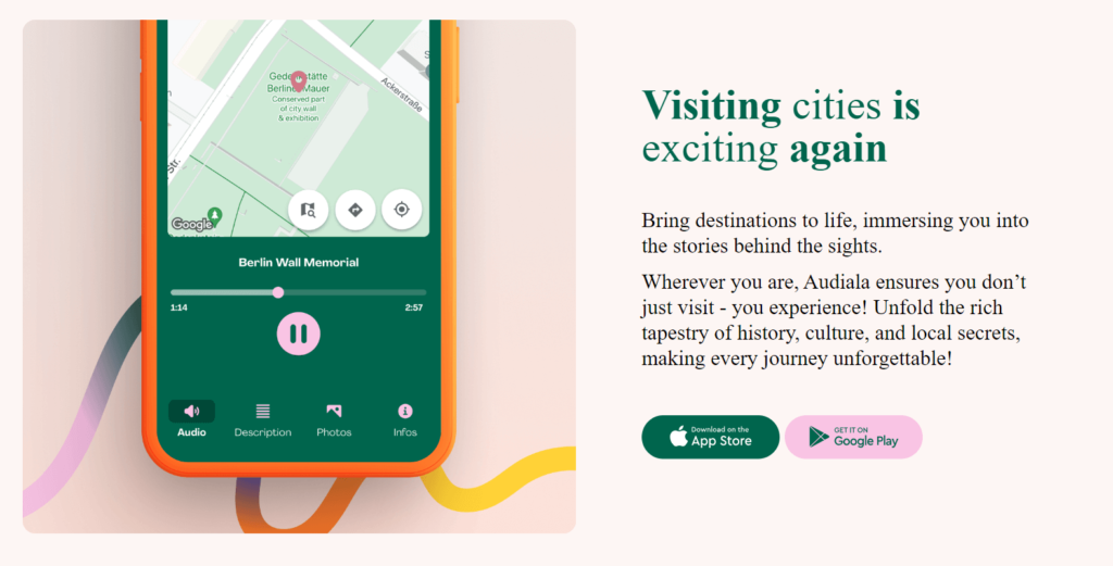 Audiala Travel Mobile App