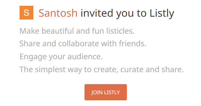 Listly: Curate & Share Engaging Lists