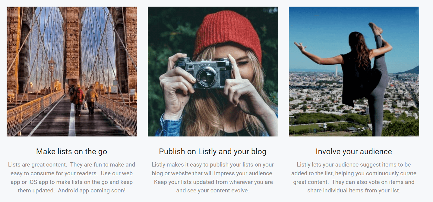 Listly: Curate & Share Engaging Lists