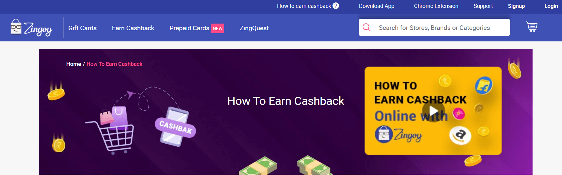 Zingoy - Earn ZingCash with Gift Cards